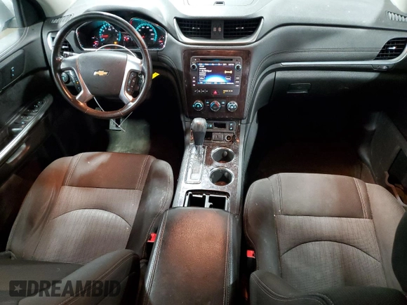 2017 Chevrolet Traverse LT with VIN 1GNKVGKDXHJ230242, listed as a Copart auction lot 47626265 with 134,491 mi miles and Salvage Title. Bid and sale history available at DreamBid. Image 8.