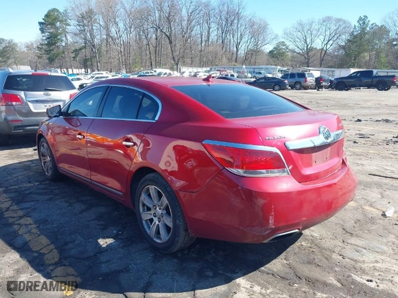 2012 Buick LaCrosse Leather with VIN 1G4GC5E32CF362222, listed as a IAAI auction lot 41816120 with 268,876 mi miles. Bid and sale history available at carsss.com. Image 3.