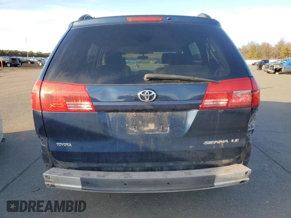 2004 Toyota Sienna CE with VIN 5TDZA23C14S027488, listed as a Copart auction lot 50285775 with 147,541 mi miles and Non Repairable. Bid and sale history available at carsss.com. Image 6.