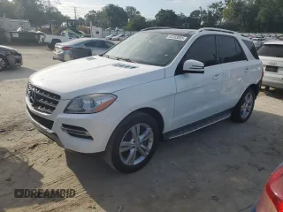 2015 Mercedes-Benz M 350 with VIN 4JGDA5JB9FA561565, listed as a Copart auction lot 63383085 with 184,065 mi miles and Salvage title. Bid and sale history available at DreamBid. Image 1.