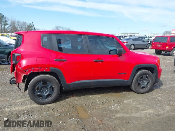 2019 Jeep Renegade Sport with VIN ZACNJAAB8KPK37967, listed as a IAAI auction lot 41571609 with 89,413 mi miles and . Bid and sale history available at DreamBid. Image 14.