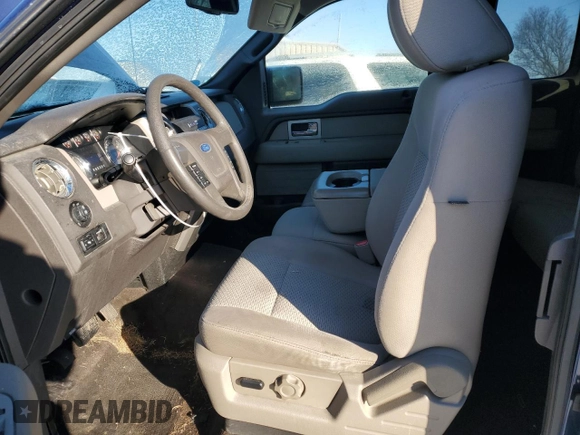 2010 Ford F-150 XL with VIN 1FTFX1EV5AFA07606, listed as a Copart auction lot 88846445 with 260,949 mi miles and Salvage Title. Bid and sale history available at carsss.com. Image 7.