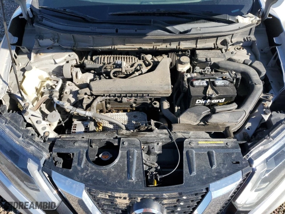2017 Nissan Rogue S with VIN 5N1AT2MM4HC745957, listed as a Copart auction lot 51261915 with 154,810 mi miles and Salvage Title. Bid and sale history available at carsss.com. Image 12.