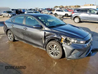 2024 Kia Forte LXS with VIN 3KPF24AD7RE837765, listed as a Copart auction lot 47356155 with 8,928 mi miles and Salvage Title. Bid and sale history available at DreamBid. Image 4.