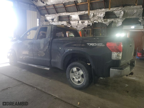 2012 Toyota Tundra 4WD Truck with VIN 5TFUY5F13CX242574, listed as a Copart auction lot 46681905 with 0 mi miles and Salvage Title. Bid and sale history available at carsss.com. Image 2.