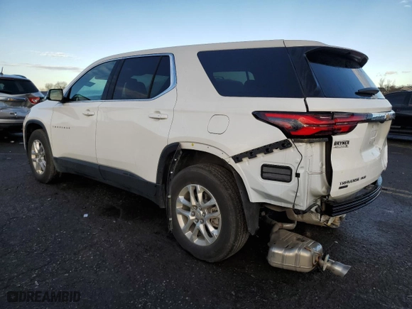 2024 Chevrolet Traverse Limited LS with VIN 1GNETTKW1RJ138919, listed as a Copart auction lot 86176464 with 12,554 mi miles and Salvage Title. Bid and sale history available at carsss.com. Image 2.