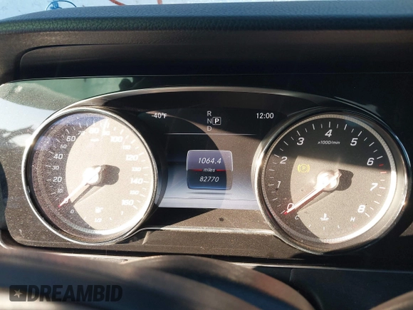 2017 Mercedes-Benz E 300 Luxury with VIN WDDZF4KB2HA106165, listed as a IAAI auction lot 41123157 with 82,770 mi miles and . Bid and sale history available at DreamBid. Image 7.
