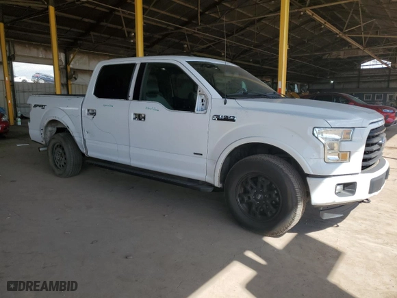 2016 Ford F-150 XLT with VIN 1FTEW1EP2GKE47833, listed as a Copart auction lot 52779915 with 117,210 mi miles and Salvage Title. Bid and sale history available at carsss.com. Image 4.