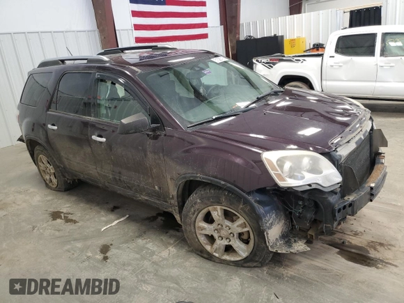 2009 GMC Acadia SLE1 z VIN 1GKEV13D09J145658, wystawiony jako Copart lot #51328715 z przebiegiem 136 454 mil mil oraz Szkoda całkowita • Salvage title. Historia ofert i sprzedaży dostępna na DreamBid. Obrazek 4.