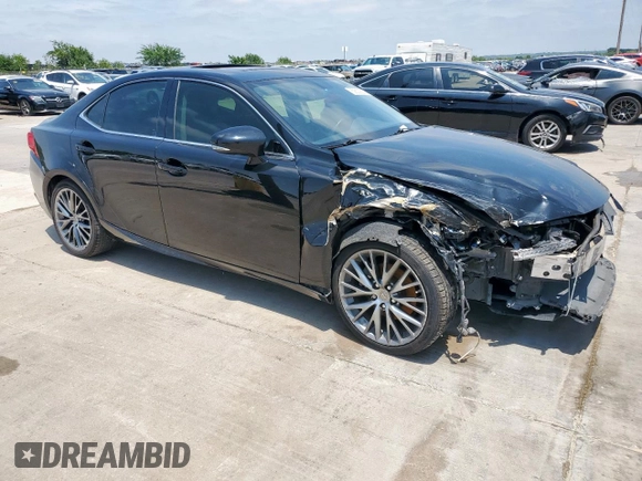 2015 Lexus IS 250 z VIN JTHBF1D25F5057345, wystawiony jako Copart lot #59337635 z przebiegiem 182 891 mil mil oraz Szkoda całkowita • Salvage title. Historia ofert i sprzedaży dostępna na DreamBid. Obrazek 4.