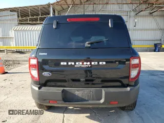 2024 Ford Bronco Sport Big Bend with VIN 3FMCR9B6XRRE28031, listed as a Copart auction lot 56916035 with 11,380 mi miles and Salvage title. Bid and sale history available at DreamBid. Image 6.