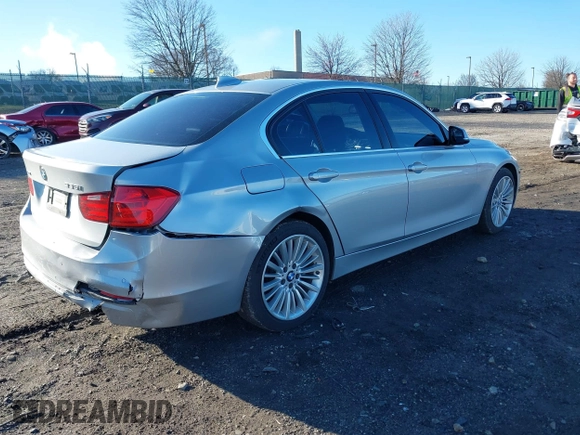 2014 BMW 3 Series 335i xDrive with VIN WBA3B9G55ENR90731, listed as a IAAI auction lot 41807046 with 45,752 mi miles and . Bid and sale history available at carsss.com. Image 4.