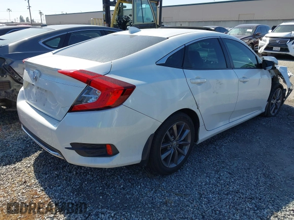 2020 Honda Civic EX-L with VIN 19XFC1F70LE203137, listed as a IAAI auction lot 42028424 with 87,011 mi miles and . Bid and sale history available at DreamBid. Image 4.