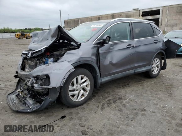 2015 Honda CR-V EX-L with VIN 2HKRM4H76FH661239, listed as a Copart auction lot 51738454 with 117,141 mi miles and Salvage Title. Bid and sale history available at carsss.com. Image 1.