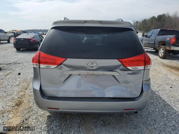 2011 Toyota Sienna LE AAS with VIN 5TDKK3DC2BS094858, listed as a Copart auction lot 48980175 with 288,700 mi miles and Clean Title. Bid and sale history available at carsss.com. Image 6.