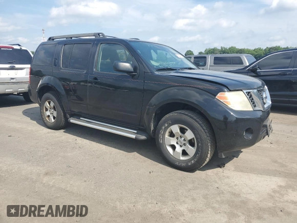 2010 Nissan Pathfinder S with VIN 5N1AR1NB0AC630249, listed as a Copart auction lot 63327905 with 119,913 mi miles and Salvage title. Bid and sale history available at DreamBid. Image 4.