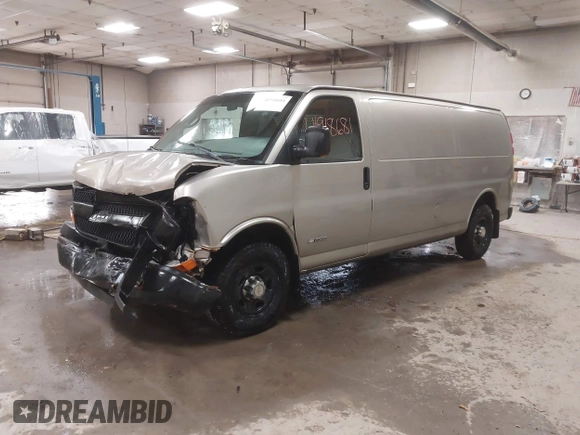2004 Chevrolet Express Cargo with VIN 1GCGG29V441219788, listed as a IAAI auction lot 41918681 with 380,000 mi miles and . Bid and sale history available at DreamBid. Image 17.