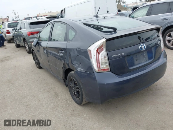 2015 Toyota Prius Four with VIN JTDKN3DU9F0467662, listed as a IAAI auction lot 42008838 with 42,598 mi miles. Bid and sale history available at carsss.com. Image 3.
