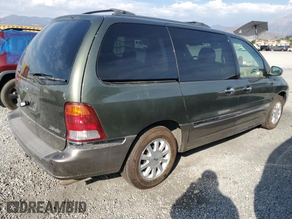 2003 Ford Windstar LTD z VIN 2FMDA584X3BA26817, wystawiony jako Copart lot #74730094 z przebiegiem 87 655 mil mil oraz Czysty tytuł • Clean title. Historia ofert i sprzedaży dostępna na DreamBid. Obrazek 3.