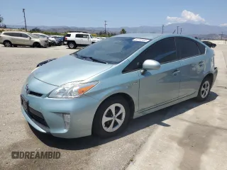2014 Toyota Prius Four with VIN JTDKN3DU9E1753701, listed as a Copart auction lot 65702405 with 329,624 mi miles and Salvage title. Bid and sale history available at DreamBid. Image 1.
