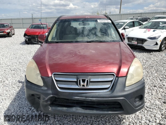 2005 Honda CR-V EX with VIN JHLRD78845C056496, listed as a Copart auction lot 53253155 with 194,922 mi miles and Salvage Title. Bid and sale history available at DreamBid. Image 5.