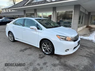2010 Lexus HS 250h with VIN JTHBB1BAXA2003619, listed as a IAAI auction lot 41516245 with 236,576 mi miles. Bid and sale history available at carsss.com. Image 1.