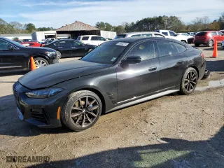 2025 BMW 4 Series 430i with VIN WBA23FB04SFT67917, listed as a Copart auction lot 87664315 with 0 mi miles and Salvage Title. Bid and sale history available at carsss.com. Image 1.