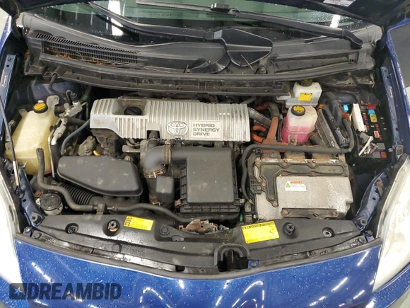 2010 Toyota Prius II with VIN JTDKN3DU5A0121374, listed as a Copart auction lot 55917665 with 224,568 mi miles and Salvage Title. Bid and sale history available at DreamBid. Image 11.