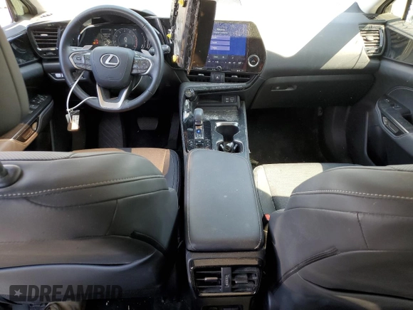 2022 Lexus NX with VIN JTJAGCEZ1N5001125, listed as a Copart auction lot 72358244 with 27,330 mi miles and Salvage Title. Bid and sale history available at carsss.com. Image 8.