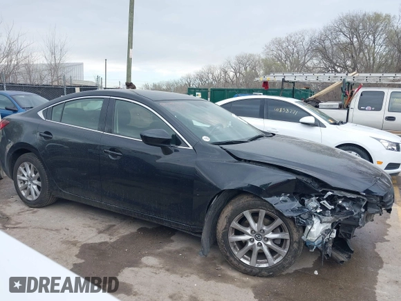 2016 Mazda 6 i Sport with VIN JM1GJ1U54G1409629, listed as a IAAI auction lot 41892485 with 68,104 mi miles and . Bid and sale history available at DreamBid. Image 13.
