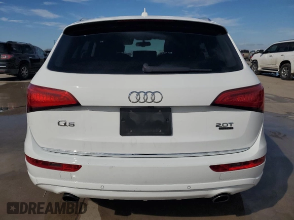 2016 Audi Q5 Premium Plus with VIN WA1L2AFP5GA047900, listed as a Copart auction lot 42851285 with 42,951 mi miles and Salvage Title. Bid and sale history available at carsss.com. Image 6.