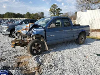 2004 Dodge 1500 SLT with VIN 1D7HA18N34S669160, listed as a Copart auction lot 44943075 with Not Provided miles and Salvage Title. Bid and sale history available at DreamBid. Image 1.
