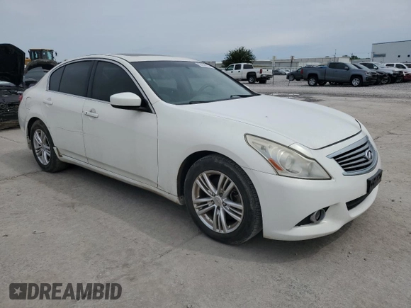 2011 Infiniti G37 Journey with VIN JN1CV6AP8BM304785, listed as a Copart auction lot 55958335 with 194,311 mi miles and Clean Title. Bid and sale history available at DreamBid. Image 4.