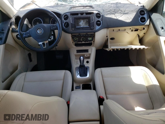2016 Volkswagen Tiguan R-Line with VIN WVGBV7AX1GW593028, listed as a Copart auction lot 57425084 with Not Provided miles and Salvage Title. Bid and sale history available at DreamBid. Image 8.