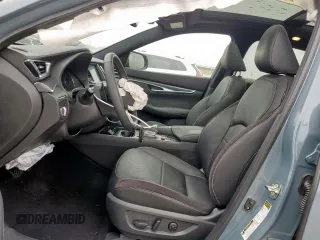 2024 Infiniti QX50 Sport with VIN 3PCAJ5FA7RF108824, listed as a Copart auction lot 55150705 with 7,388 mi miles and Salvage title. Bid and sale history available at DreamBid. Image 7.