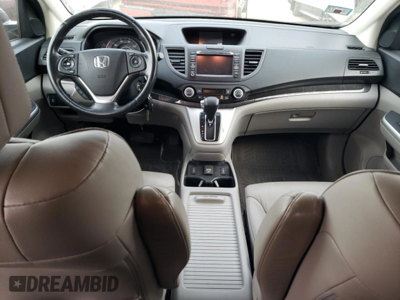 2014 Honda CR-V EX-L with VIN 2HKRM4H74EH648388, listed as a Copart auction lot 75747274 with 63,100 mi miles and Salvage Title. Bid and sale history available at carsss.com. Image 8.