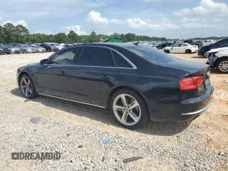 2011 Audi A8 with VIN WAURVAFD0BN026383, listed as a Copart auction lot 59854115 with 141,158 mi miles and Clean title. Bid and sale history available at DreamBid. Image 2.