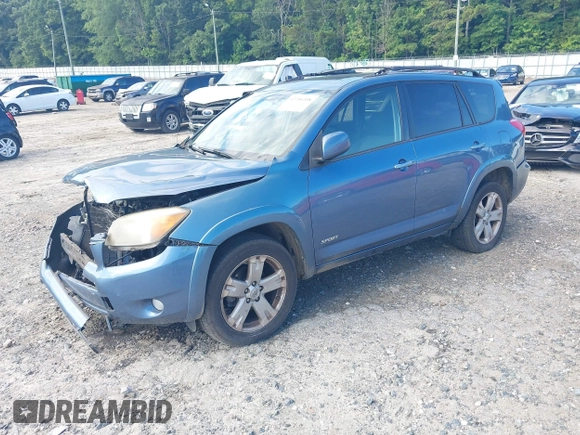 2006 Toyota RAV4 Sport with VIN JTMZK32VX65005116, listed as a IAAI auction lot 42706208 with 201,935 mi miles and . Bid and sale history available at DreamBid. Image 2.