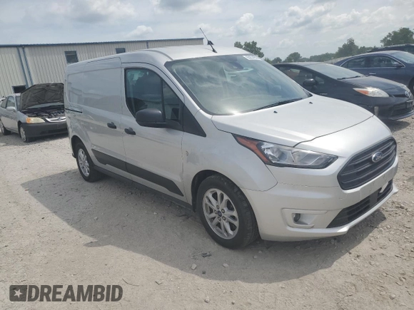 2022 Ford Transit Connect XLT with VIN NM0LS7T27N1541283, listed as a Copart auction lot 63234295 with 19,897 mi miles and Salvage title. Bid and sale history available at DreamBid. Image 4.