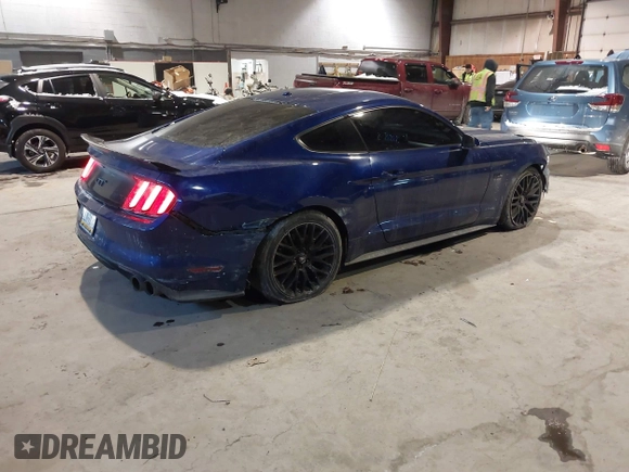 2015 Ford Mustang GT with VIN 1FA6P8CF1F5379452, listed as a IAAI auction lot 41355235 with 128,257 mi miles and . Bid and sale history available at DreamBid. Image 4.