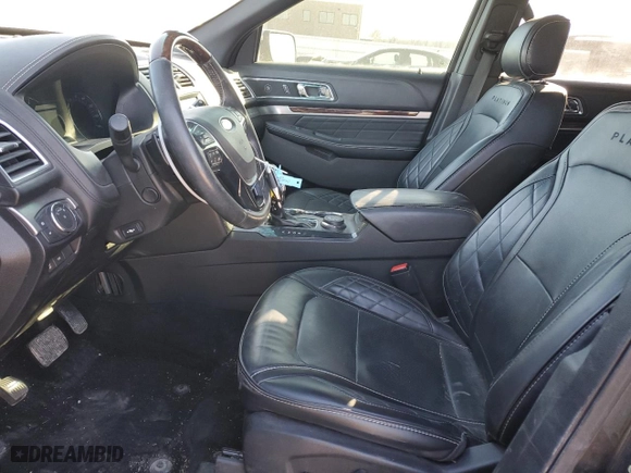 2017 Ford Explorer Platinum with VIN 1FM5K8HT7HGB79083, listed as a Copart auction lot 41799315 with 164,727 mi miles and Salvage Title. Bid and sale history available at carsss.com. Image 7.