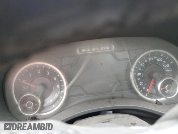 2019 Ram 1500 Big Horn/Lone Star with VIN 1C6SRFFT2KN637617, listed as a Copart auction lot 50555135 with 0 mi miles and Salvage Title. Bid and sale history available at carsss.com. Image 9.