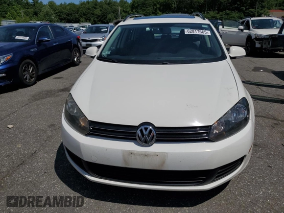 2012 Volkswagen Jetta TDI w/Sunroof & Nav with VIN 3VWPL7AJ6CM683908, listed as a Copart auction lot 62817665 with 213,516 mi miles and Clean title. Bid and sale history available at DreamBid. Image 5.