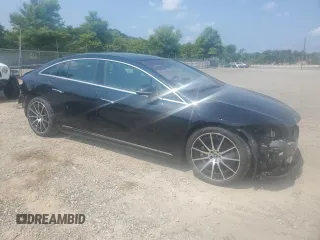 2022 Mercedes-Benz EQS with VIN W1KCG2DB9NA012025, listed as a Copart auction lot 67761574 with 23,982 mi miles and Salvage Title. Bid and sale history available at carsss.com. Image 4.