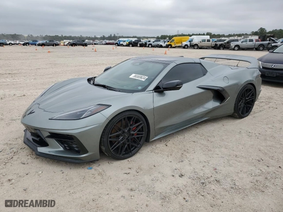 2024 Chevrolet Corvette 2LT with VIN 1G1YB3D40R5100877, listed as a Copart auction lot 86569634 with 4,261 mi miles and Non Repairable. Bid and sale history available at carsss.com. Image 1.