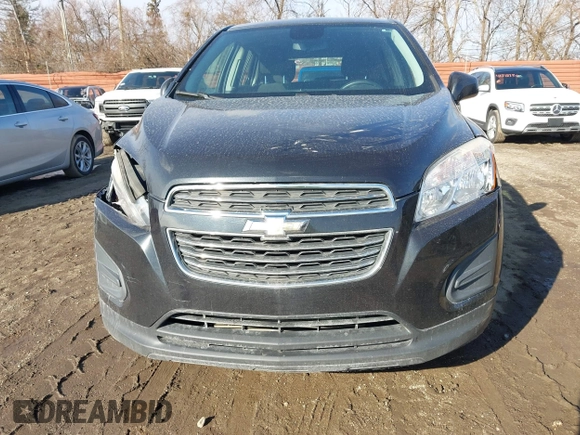 2016 Chevrolet Trax LS with VIN KL7CJKSB7GB634812, listed as a IAAI auction lot 41733679 with 130,654 mi miles. Bid and sale history available at carsss.com. Image 16.