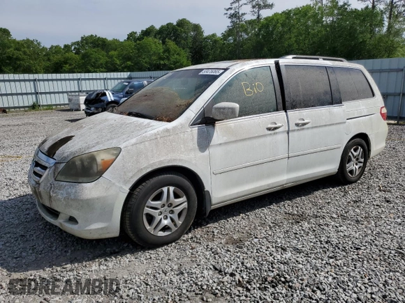 2006 Honda Odyssey EX-L with VIN 5FNRL38786B459935, listed as a Copart auction lot 53476065 with 238,034 mi miles and Clean Title. Bid and sale history available at carsss.com. Image 1.