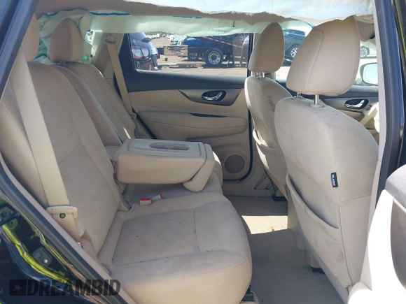 2015 Nissan Rogue SL with VIN 5N1AT2MV0FC767735, listed as a IAAI auction lot 41952625 with 134,870 mi miles and . Bid and sale history available at carsss.com. Image 8.