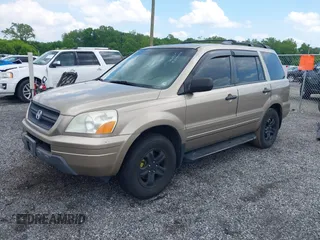 2005 Honda Pilot EX-L z VIN 5FNYF18675B014213, wystawiony jako IAAI lot #42345259 z przebiegiem 244 510 mil mil oraz . Historia ofert i sprzedaży dostępna na DreamBid. Obrazek 2.