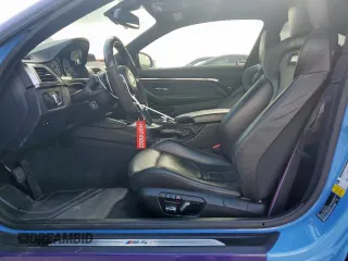 2017 BMW M4 with VIN WBS3R9C54HK709246, listed as a Copart auction lot 60701345 with 77,729 mi miles and Salvage title. Bid and sale history available at DreamBid. Image 7.